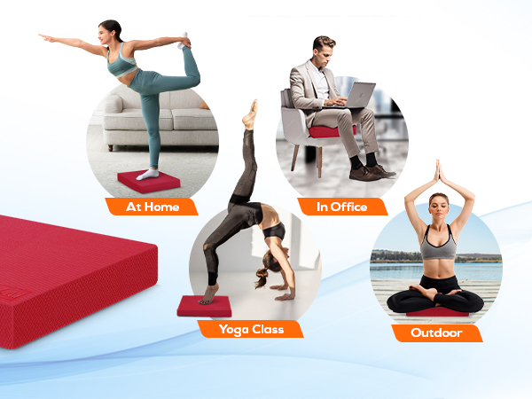 foam block, pt balance foam, foam balance cushion, foam for balance, yes4all foam, foam exercise