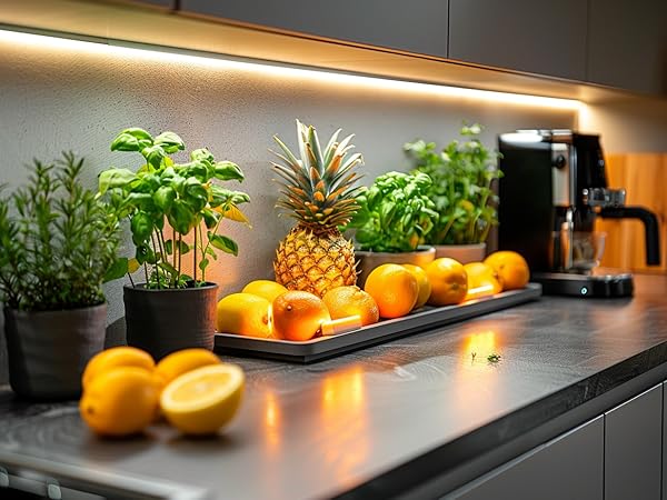 UVTaoYuan 4000K neutral light belt in the kitchen application