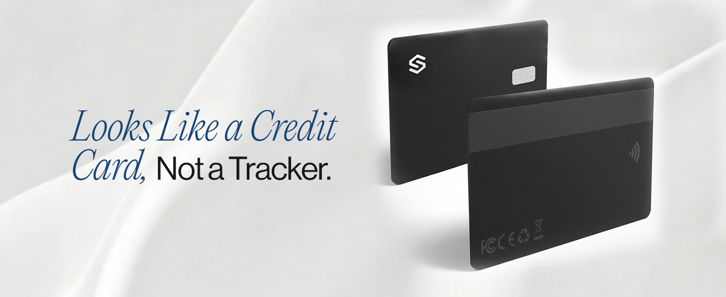 Looks Like A Credit Card, Not a Tracker