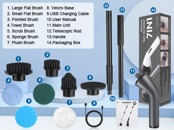 Electric Spin Scrubber