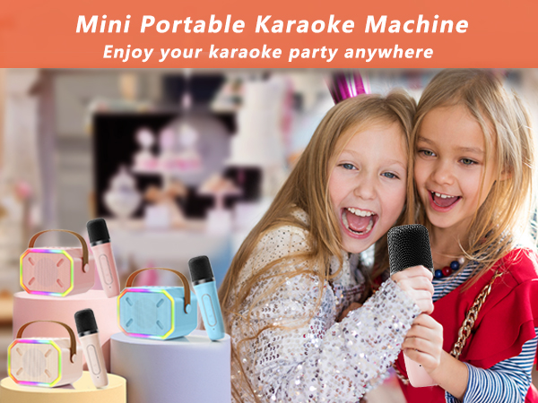 mini karaoke machine