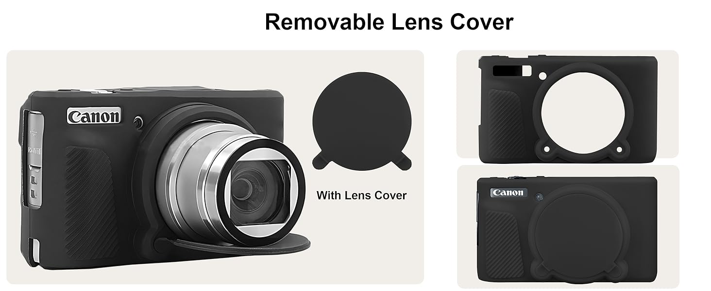 removable lens cover