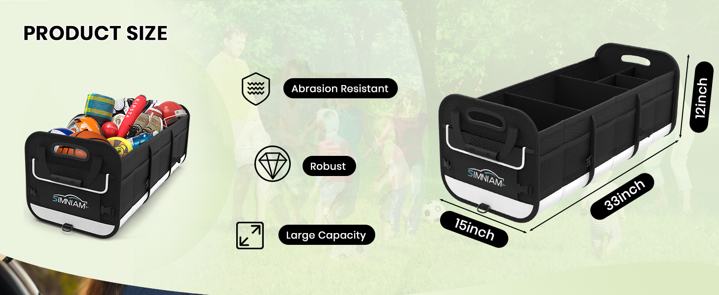 trunk grocery organizer for suv