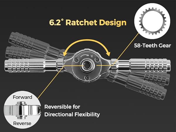 Detachable Ratchet Handle