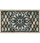 CHICHIC Door Mat Welcome Mat 17x 30 Inch Front Door Mat Outdoor for Home Entrance Outdoor Mat for...
