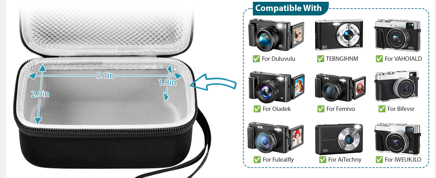 Digital cameras holder