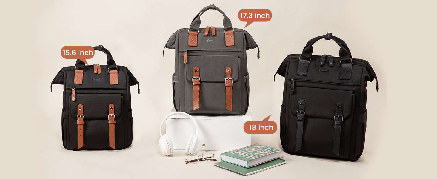 1930 Laptop Backpack for Women Work Travel Backpack Purse Teacher Nurse Bag College Daypack