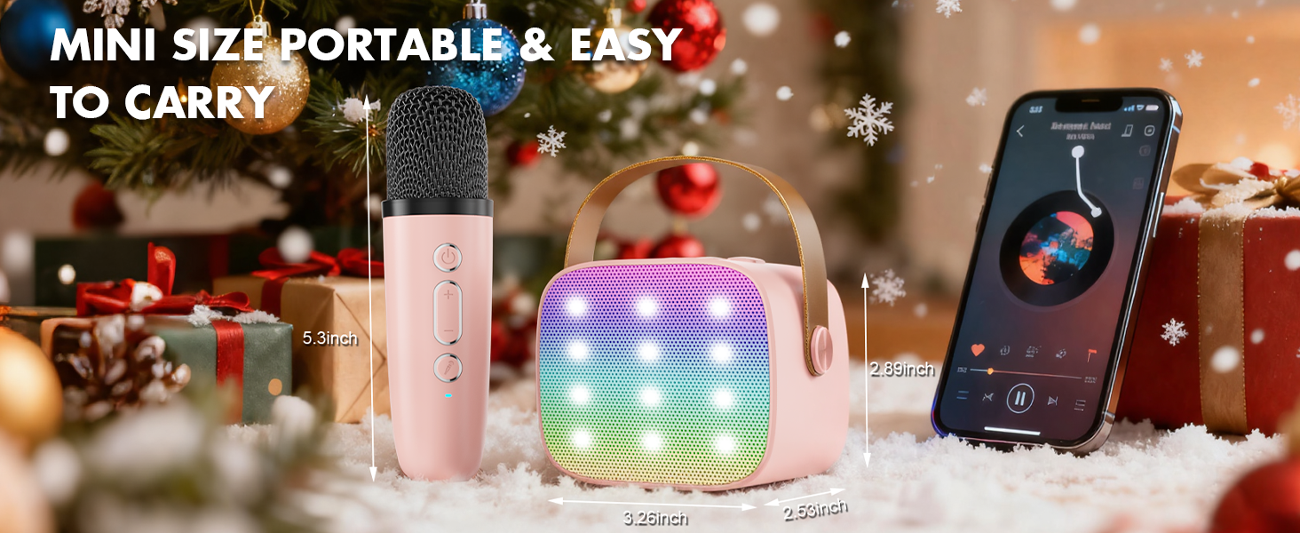 mini portable handheld karaoke machine