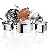 Gotham Steel Nonstick Pots and Pans Set Non Stick frying Pan kitchen cookware set stainless cooking