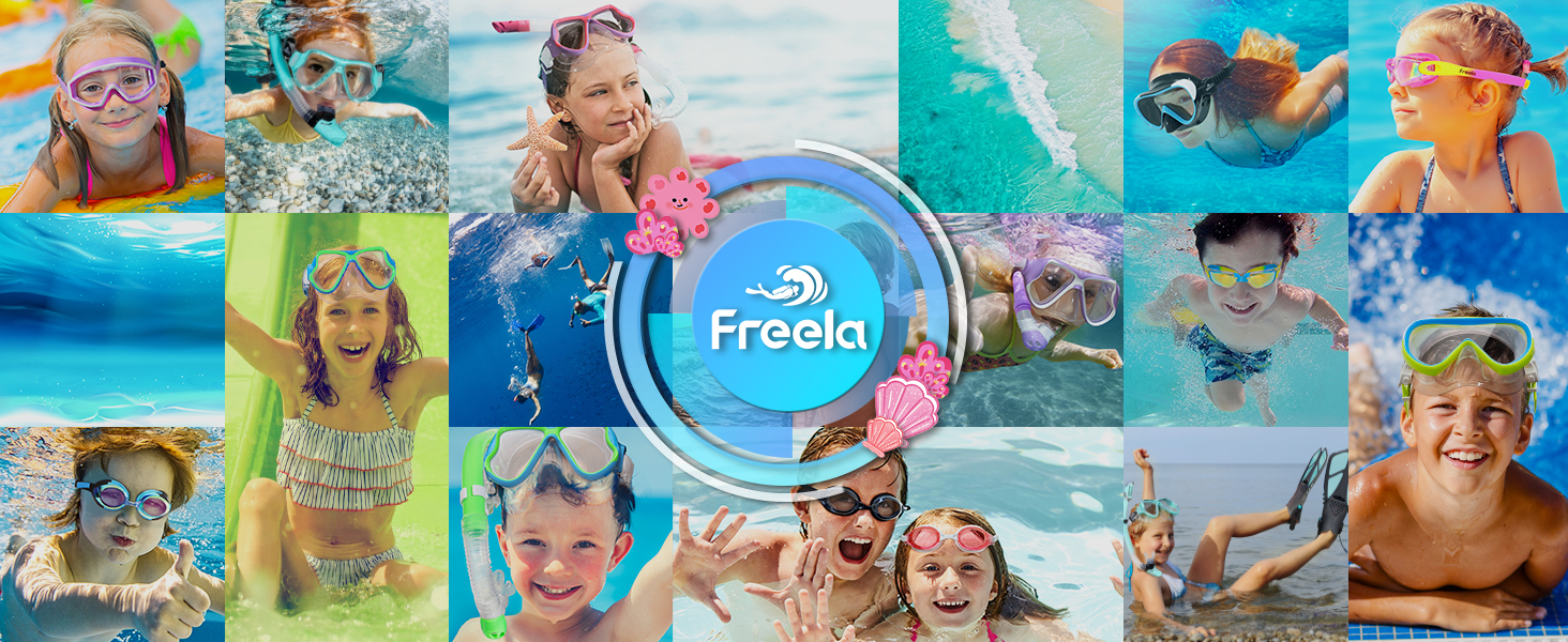 freela goggles for kids swim goggles