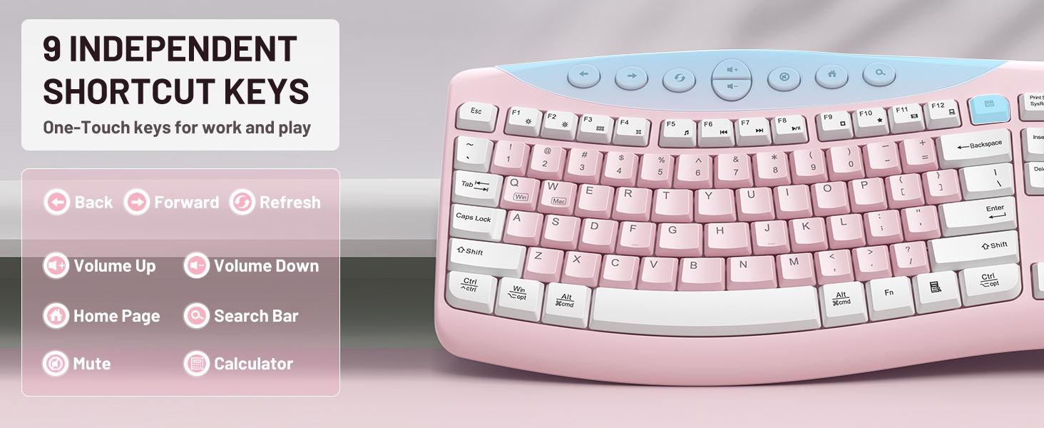ergonomic keyboard and mouse 9