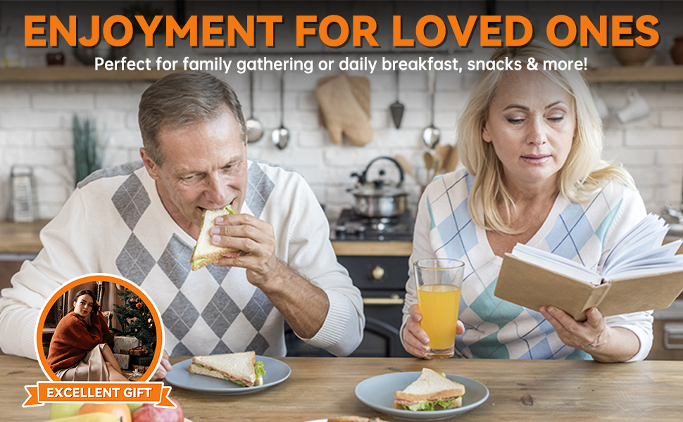 Perfect for family gathering or daily breakfast &amp; more