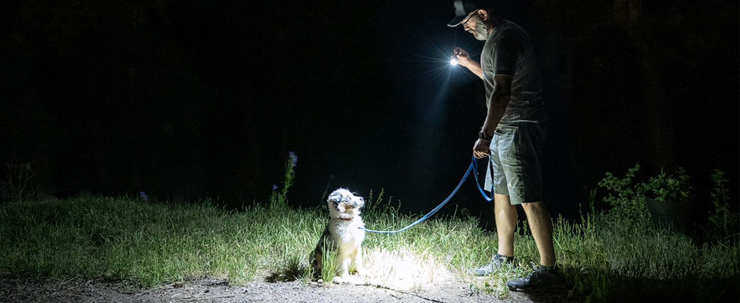 walking flashlight