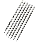 FEITA Soldering Iron Tips T12 Electrical Solder Tip Kits for Micro Electric Soldering Station, Sm...