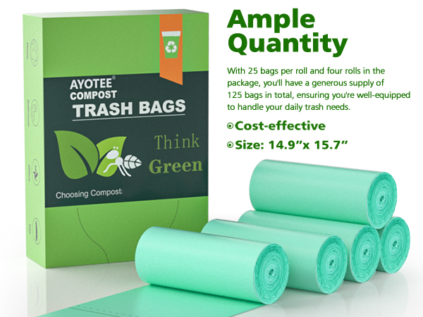 small bathroom trash bags