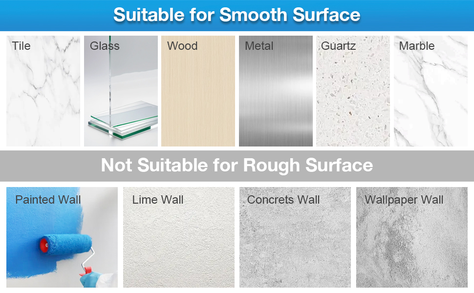 shower shelf adhesive replacement