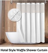 hotel style shower curtain