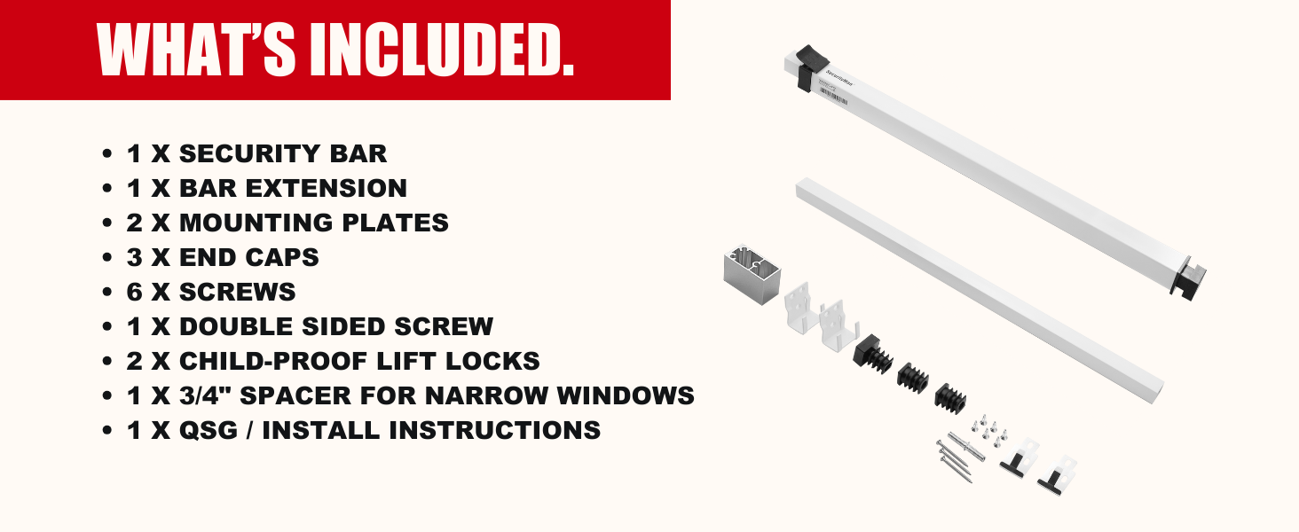 Window bar for security