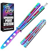Grand Way Butterfly Trainer - New 2025 Practice Balisong Knives - Practice NOT Real - NOT Sharp B...