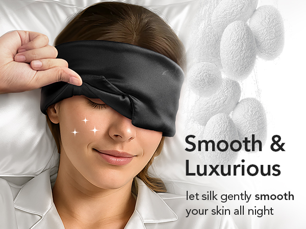 silk eye mask no sleep lines