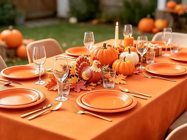 Thanksgiving Paper Plates
