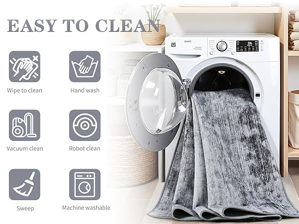 washable area rug