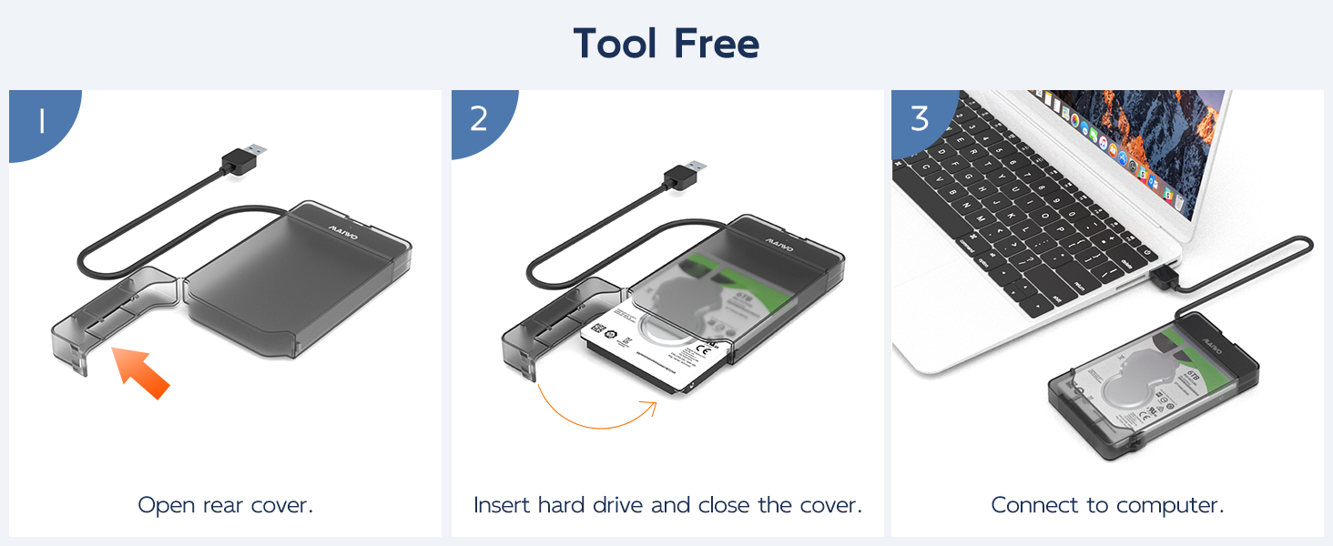 2.5 3.5 SATA ide to USB3.0 Adapter External Hard Drive to USB Cable Converter enclosure caddy holder