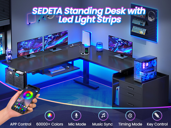 l shaped gaming desk