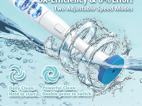  Hands-Free Electric Toilet Brush