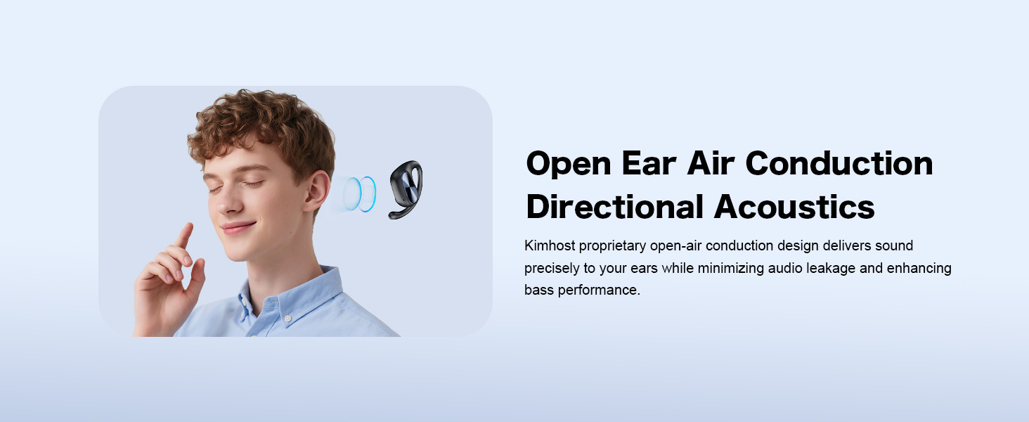 KIMHOST 020 Open Ear Headphones