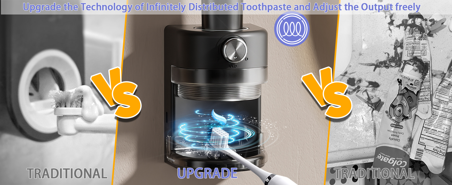 Say goodbye to traditional toothpaste squeezer