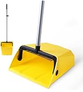 Yocada Commercial Dustpan with Comb Outdoor Indoor Perfect for Courtyard Garage Lobby Mall Market...