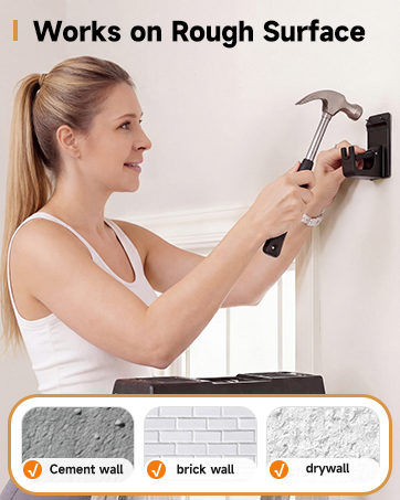curtain rod bracket no drilling