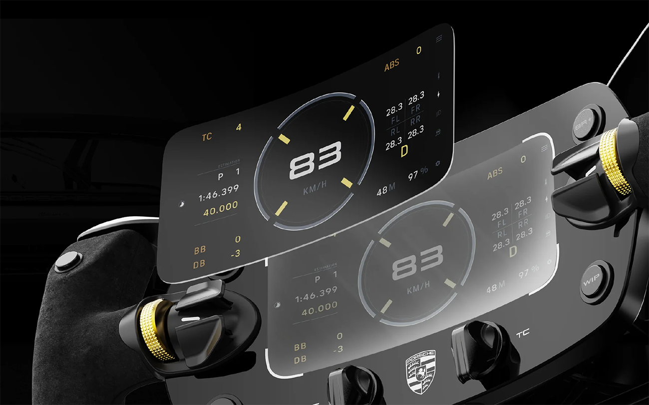 MOZA Porsche MISSION R Simracing Steering Wheel