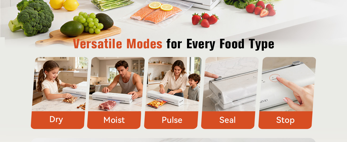 5-IN-1 VERSATILE FUNCTIONS FOR ALL FOODS