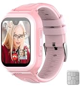 wonlex Kids Smart Watches 1.78" AMOLED Screen Smartwatches Boys Girls 6-12 Year GPS Location Vide...