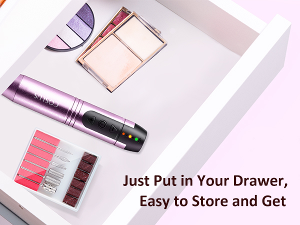 Cordless Nail Drill Electric File Lima de taladro de uñas eléctrica inalámbrica