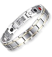 EMMORI Ultra Strength Magnetic Bracelet - 3,500 Gauss Per Magnet -Magnetic Bracelets for Men Woma...