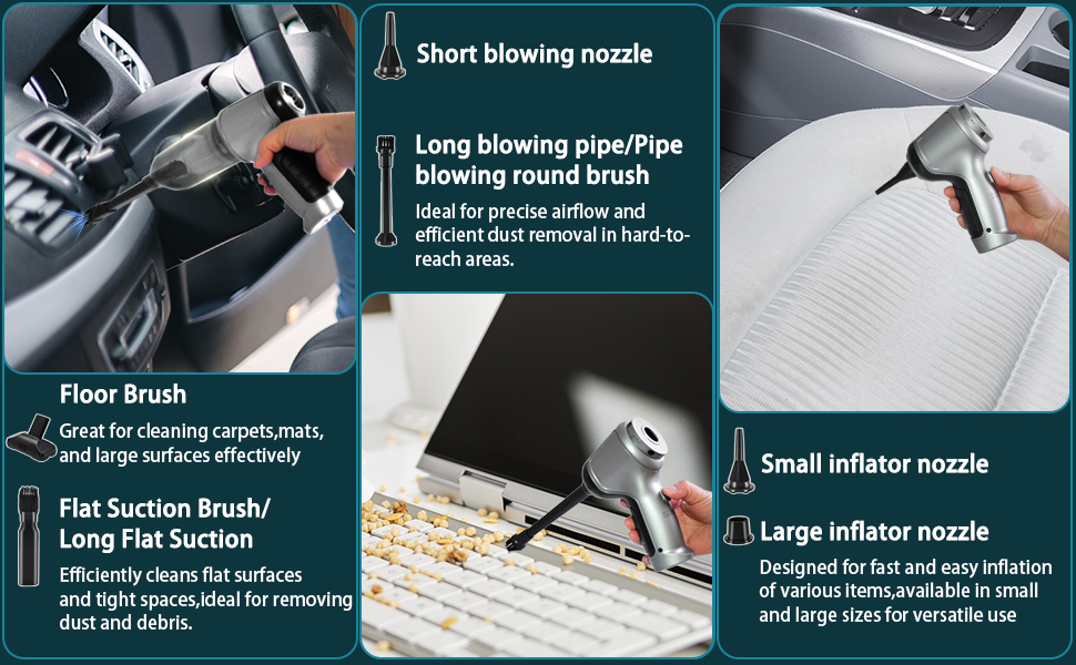 Portable vacuum cleaners
