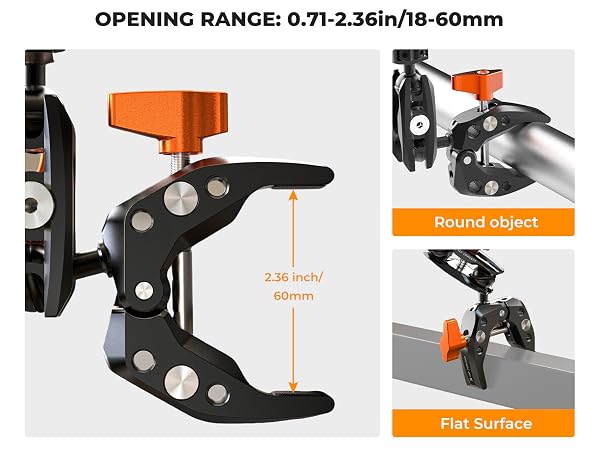 K&amp;amp;F Concept super clamp with magic arm