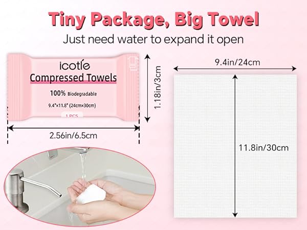 Tiny Package, Big Towel
