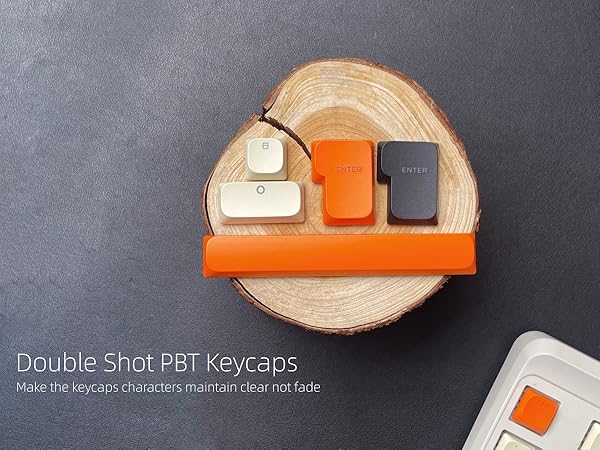 Womier Low Profile Keycaps - Shine Through PBT Key caps