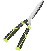 YRTSH Hedge Clippers, Hedge Shears for Trimming Borders, Hedge Trimmer with Low-Friction Sharp En...