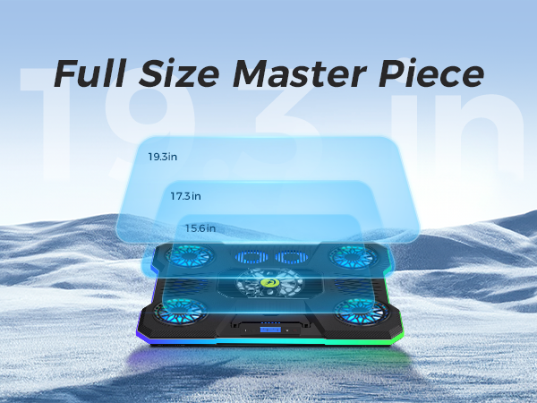 full size master laptop fan cooling 