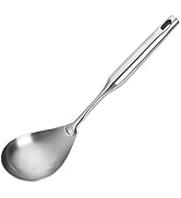Betan 304 Stainless Steel Serving Spoon - 32cm Premium Brushed Large Kitchen Tool With Good Grip ...