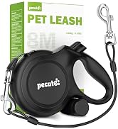 26ft Dog Leash Retractable with Chew Proof Extender, Upgraded Heavy Duty Retractable Dog Leash wi...