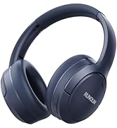 RUNOLIM Hybrid Active Noise Cancelling Headphones, 65H Playtime, Built-in Microphone, Bluetooth W...