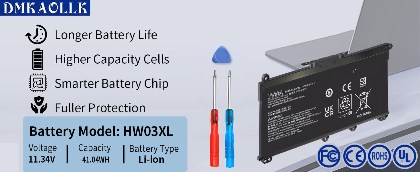 hw03xl battery for hp