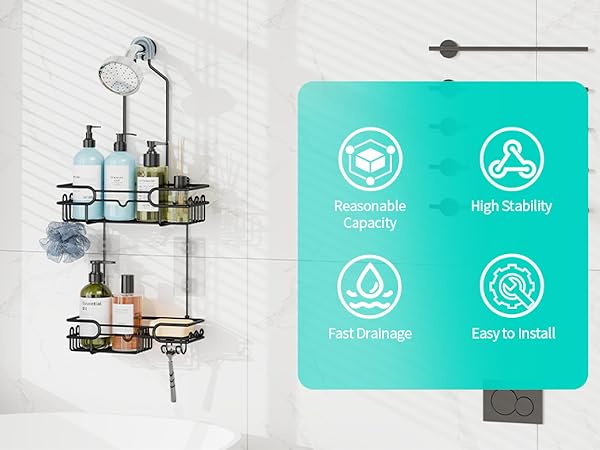 shower caddy hanging