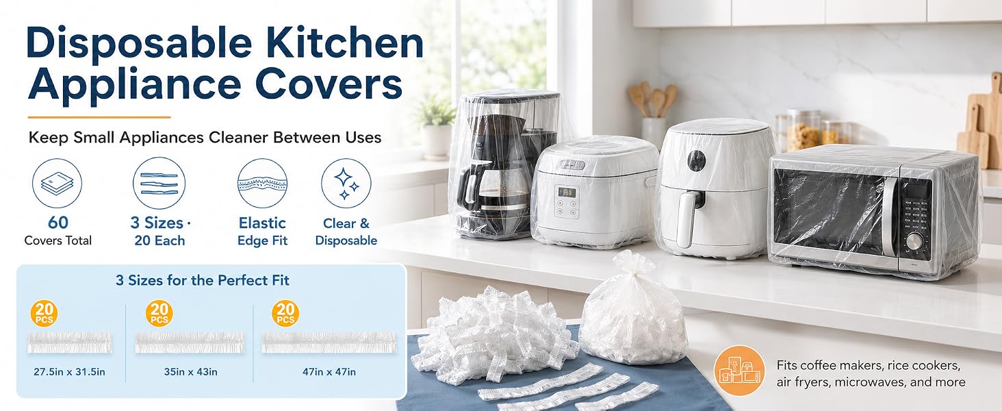 Disposable Kitchen Appliance Covers
